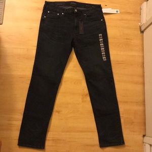 PACSUN ACTIVE STRETCH DARK INDIGO JEANS